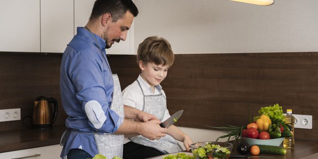 La responsabilidad , hijos , niños , tareas ,